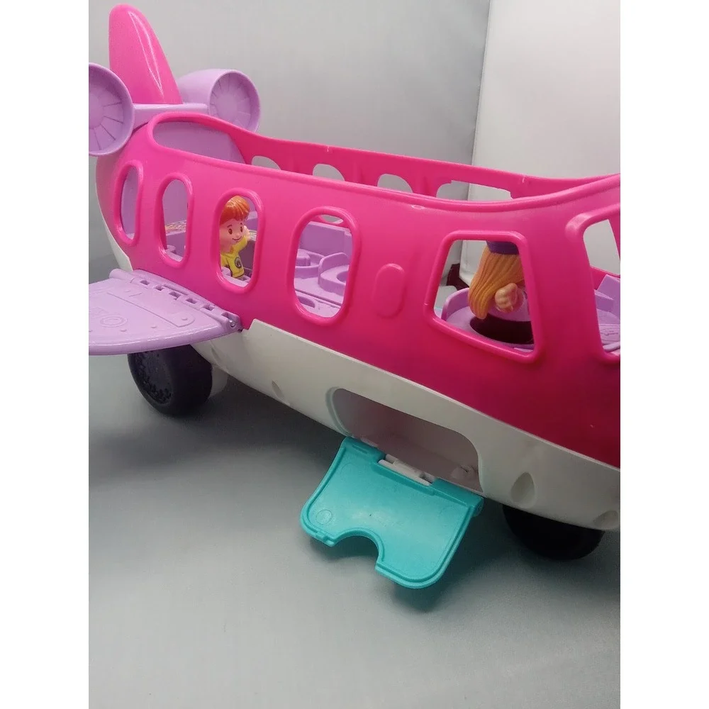 Fisher-Price Little People Barbie Toddler Toy‎ Little Dream Plane 2 People
